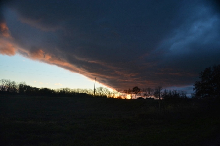 An Iowa rain cloud